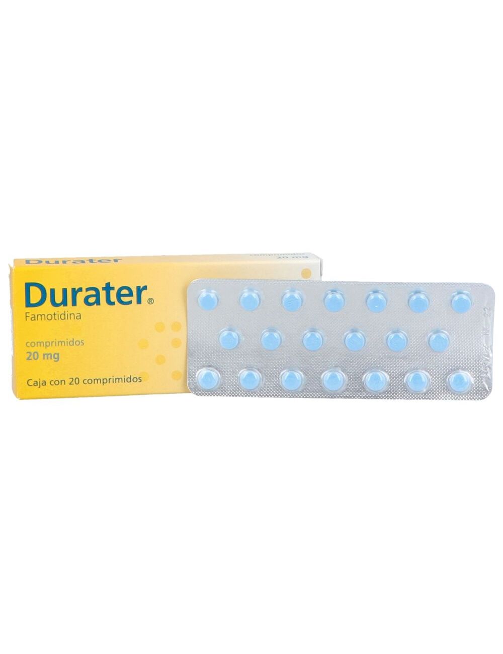 Durater 20 Mg Caja Con 20 Comprimidos Durater 20 Mg Caja Con 20 Comprimidos