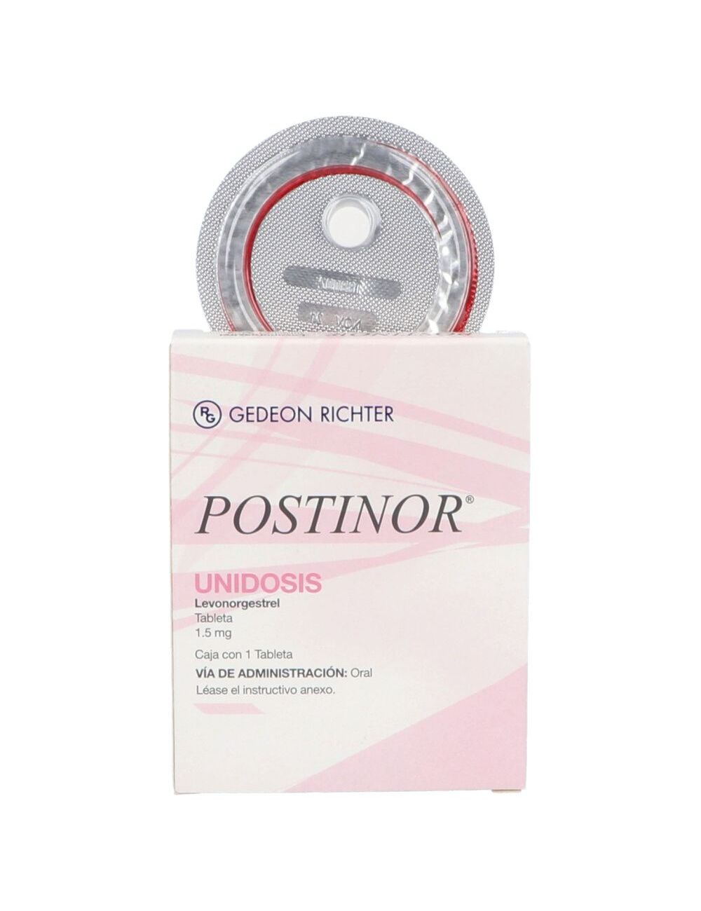 Postinor2 Uidosis 1.5 mg Caja Con 1 Tableta Postinor2 Uidosis 1.5 mg Caja Con 1 Tableta