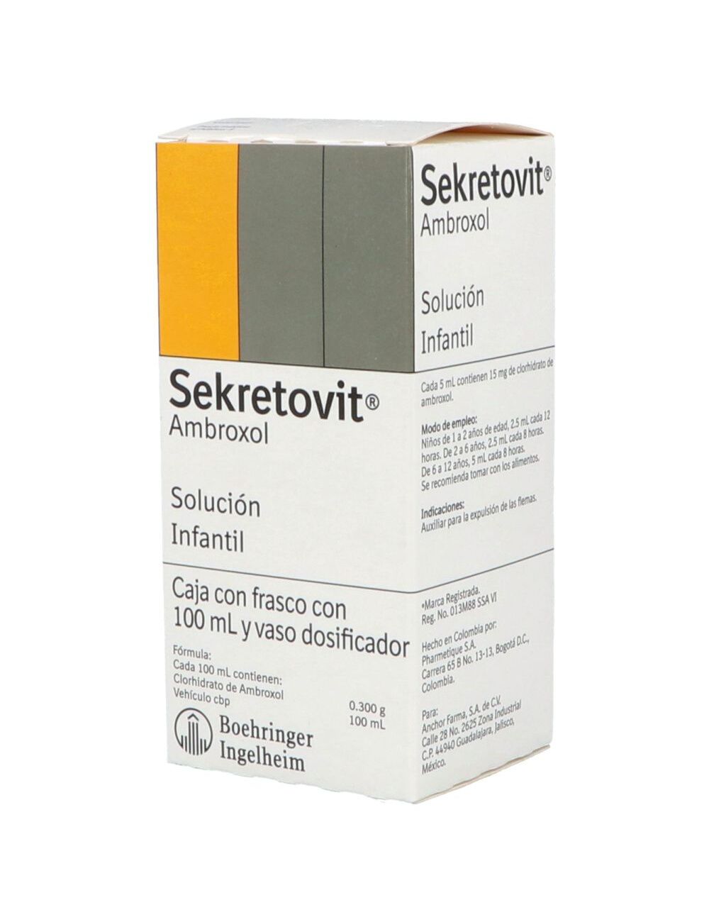Sekretovit .300 g Caja Con Frasco Con 100 mL Sekretovit .300 g Caja Con Frasco Con 100 mL
