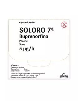 Soloro 7 Con 5 mg Caja Con 2 Parches - RX1
