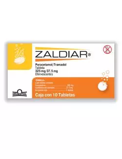 Zaldiar 325 mg /37.5 mg Caja Con 10 Tabletas Efervescentes