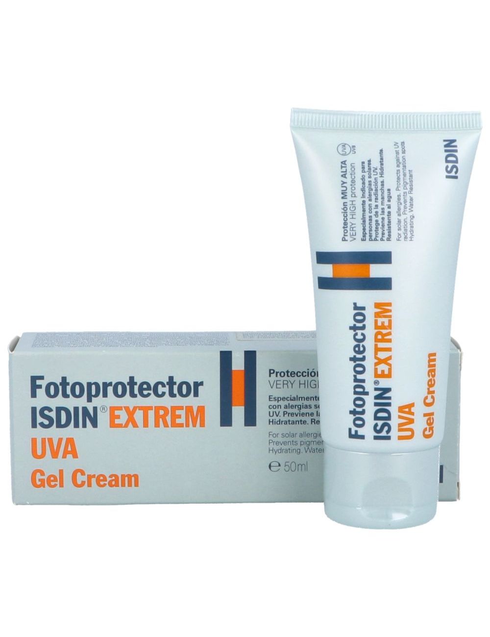 Fotoprotector Extrem Uva Isdin Caja Con Tubo Con 50 mL Fotoprotector Extrem Uva Isdin Caja Con Tubo Con 50 mL