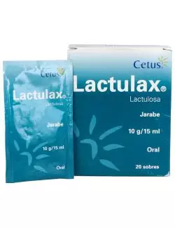 Lactulax Jarabe 10 g / 15 mL Caja Con 20 Sobres Con 15 mL