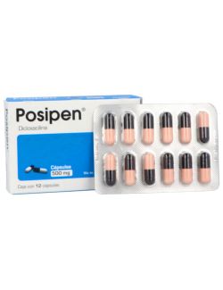 Posipen 500 mg Caja Con 12 Cápsulas - RX2