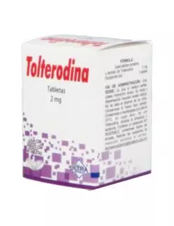 TOLTERODINA 2 MG TAB 28