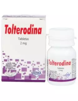 TOLTERODINA 2 MG TAB 28