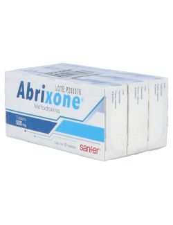 Abrixone 500 mg Caja con 10 Tabletas (3 Pack)