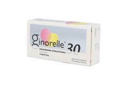 Ginorelle 30 mcg Caja Con 28 Comprimidos
