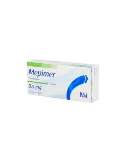 Mepimer 0.5 mg Caja Con 30 Tabletas