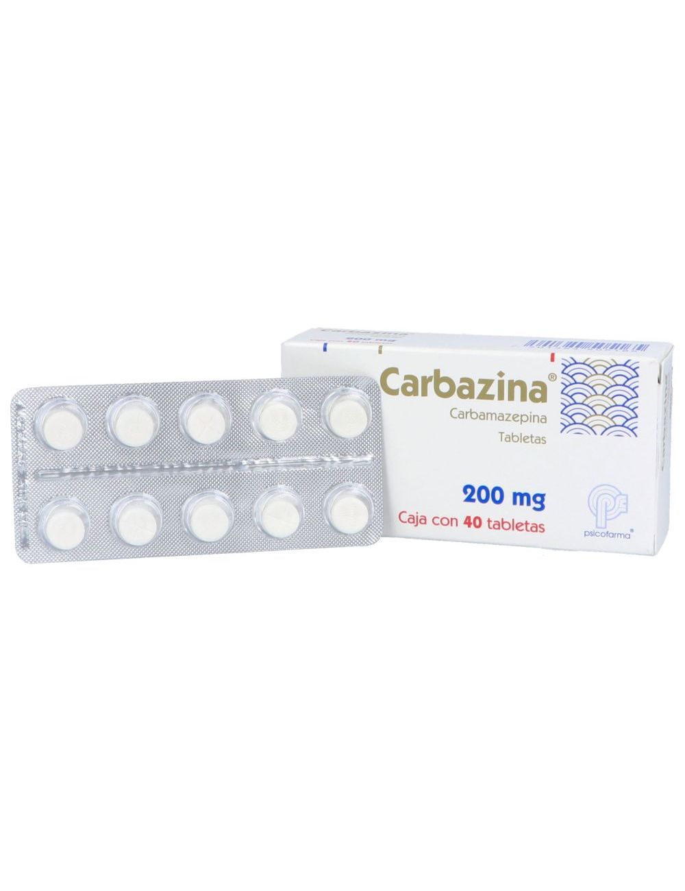 Carbazina 200 mg Caja con 40 Tabletas Carbazina 200 mg Caja con 40 Tabletas