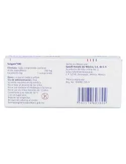 Surgam® 300 mg (Ácido Tiaprofénico) - Caja con 30 Comprimidos - Sanofi