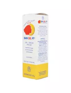 Ban Sol Pt Gel FPS 50 Caja Con Tubo Con 100 g