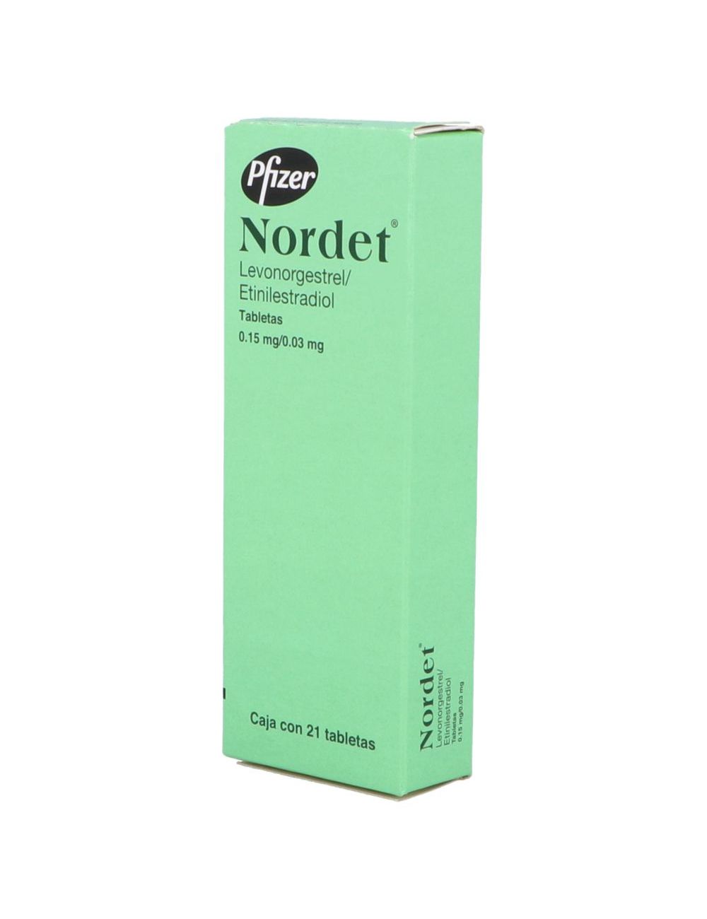 Nordet 0.15 mg / 0.03 mg Caja Con 21 Tabletas Nordet 0.15 mg / 0.03 mg Caja Con 21 Tabletas