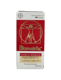 Biometrix Caja Con Frasco Con 100 Cápsulas