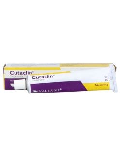 Cutaclin Gel 1% Caja Con Tubo Con 30 g RX2