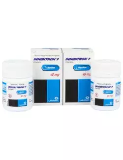 Inhibitron F 40 mg Caja Con Frasco Con 7 Cápsulas