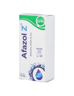 Afazol Z Caja Con Frasco Gotero Con 15 mL