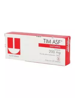 Tim Asf 200 mg Caja Con 30 Tabletas