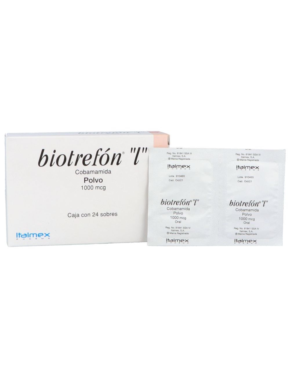 Biotrefon L 1000 Mcg Caja Con 24 Sobres Biotrefon L 1000 Mcg Caja Con 24 Sobres