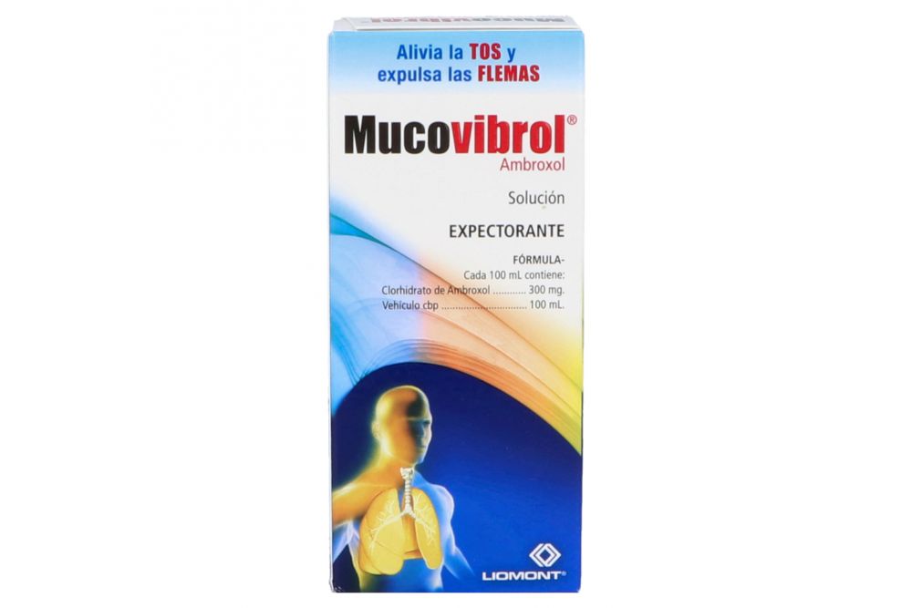 Mucovibrol 300 mg Solución Frasco Con 120 mL