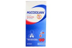 Mucosolvan Solución 600 mg/ 100 mL Caja Con Frasco Con 120 mL Sabor Fresa