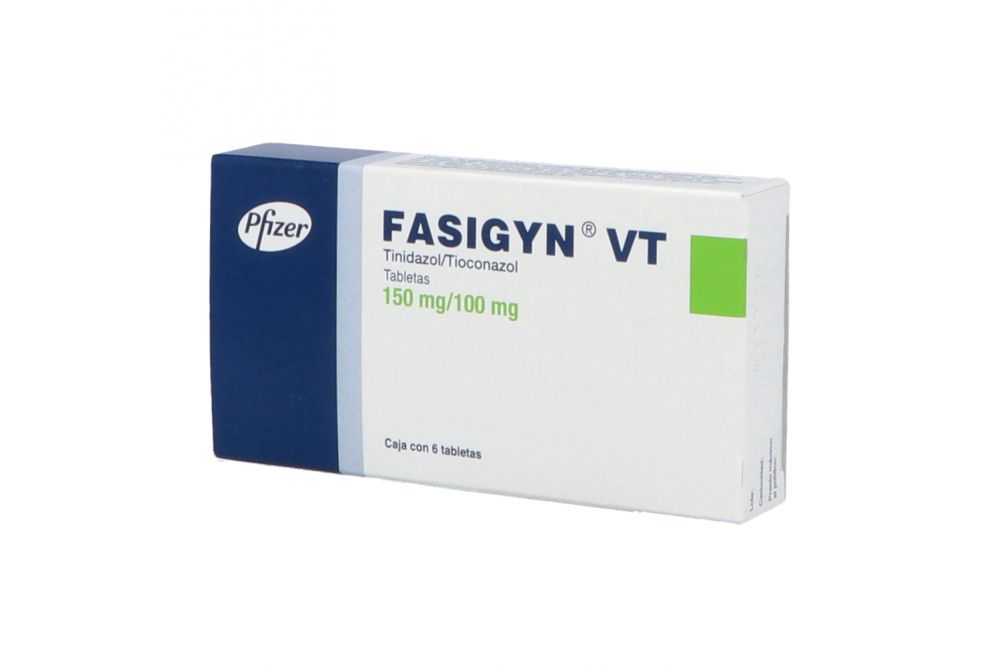 Fasigyn VT Caja Con 6 Tabletas