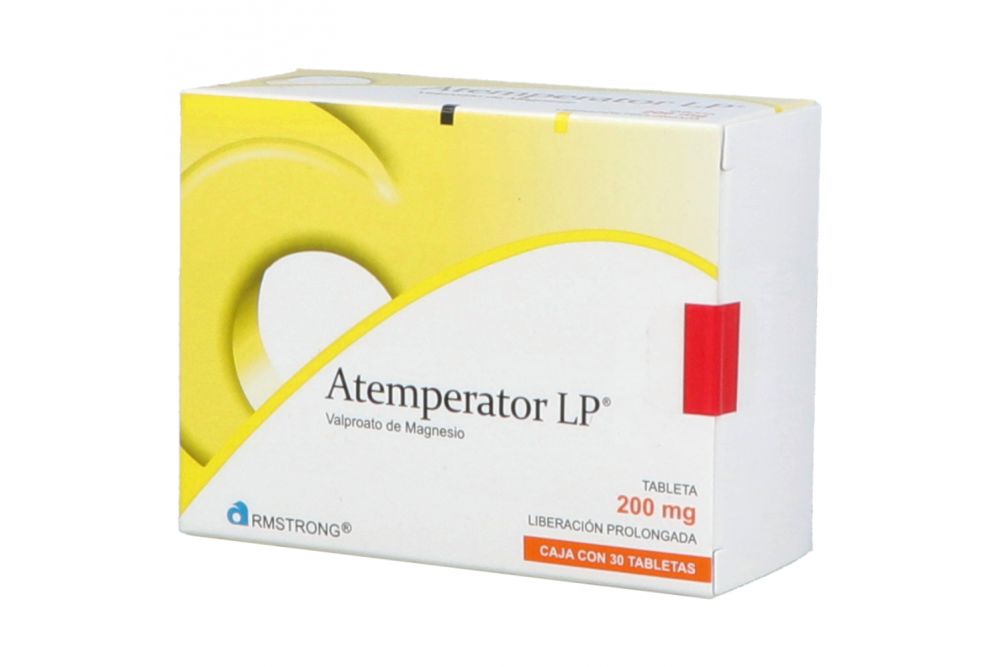 Atemperator LP 200 mg Caja Con 30 Tabletas