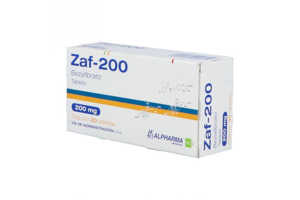 Zaf-200 200 mg Caja Con 30 Tabletas
