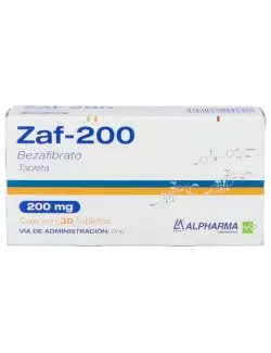 Zaf-200 200 mg Caja Con 30 Tabletas