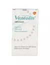 Ventolin 100 Mcg/ 18 g Frasco Con 200 Dosis y Dispositivo Inhalador