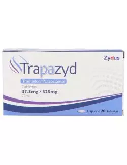 Trapazyd 37.5 mg /  325 mg Caja Con 20 Tabletas