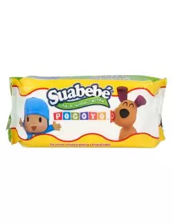 Toallitas Húmedas Suabebe Pocoyo Paquete Con 100