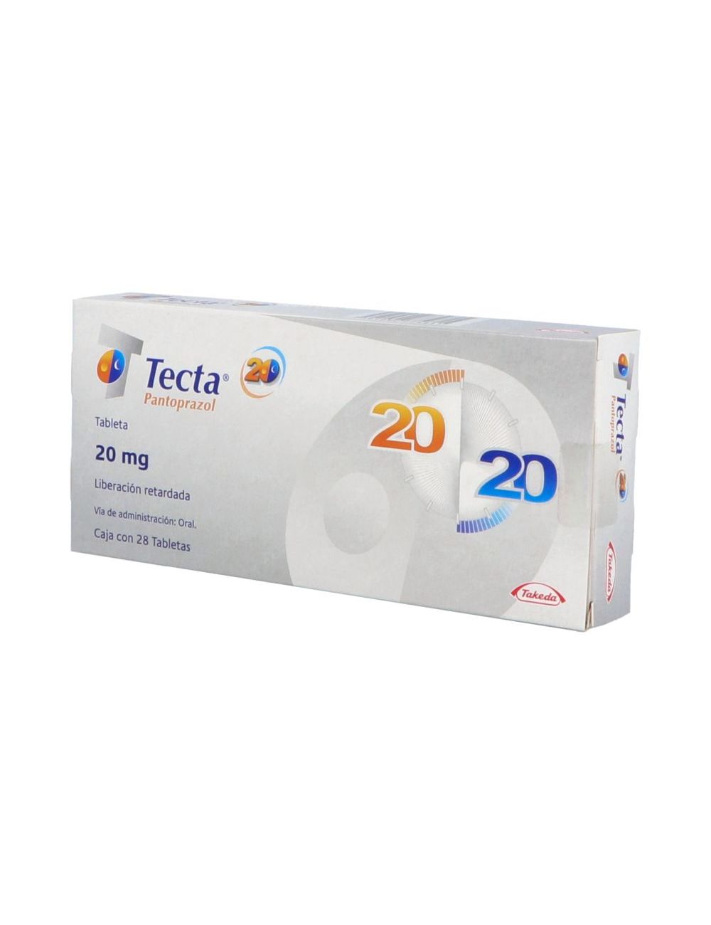 Tecta 20 mg Caja Con 28 Tabletas Liberación Retardada Tecta 20 mg Caja Con 28 Tabletas Liberación Retardada