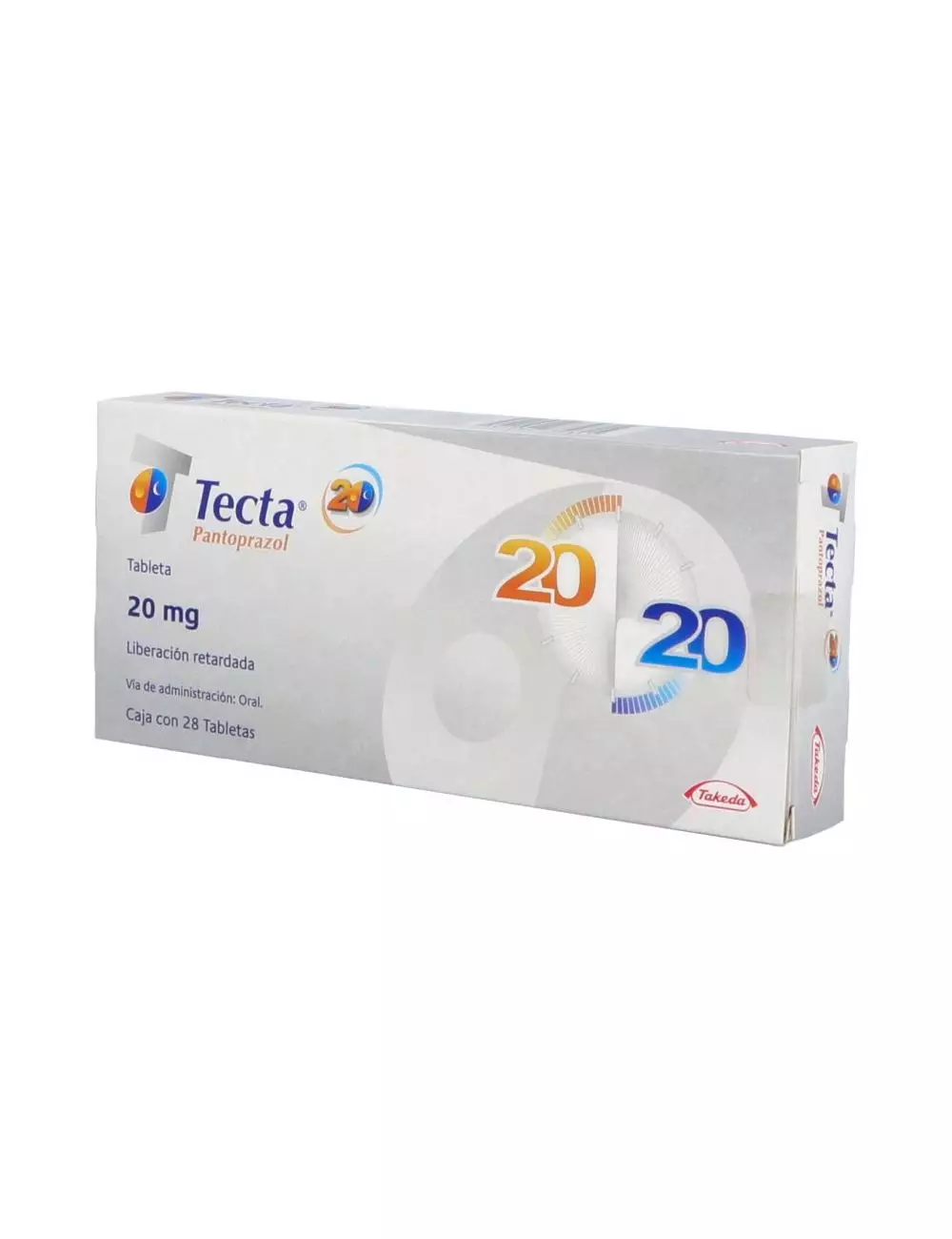 Tecta 20 mg Caja Con 28 Tabletas Liberación Retardada