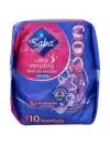 Saba Ultra Invisible Con Alas Paquete Con 10 Toallas