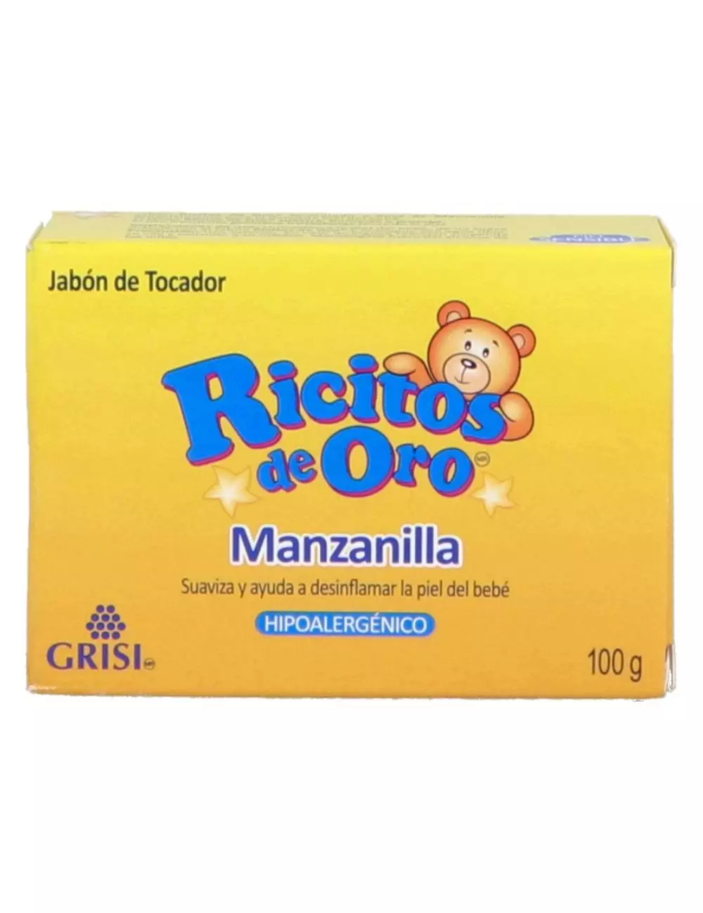 Ricitos De Oro Jabón De Tocador Caja Con 1 Pieza De 100g