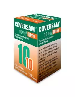 Coversam® 10mg/10mg (Perindopril/Amlodipino) - 30 comprimidos - Servier