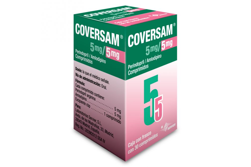 Coversam 5 mg / 5 mg Caja Con 30 Comprimidos