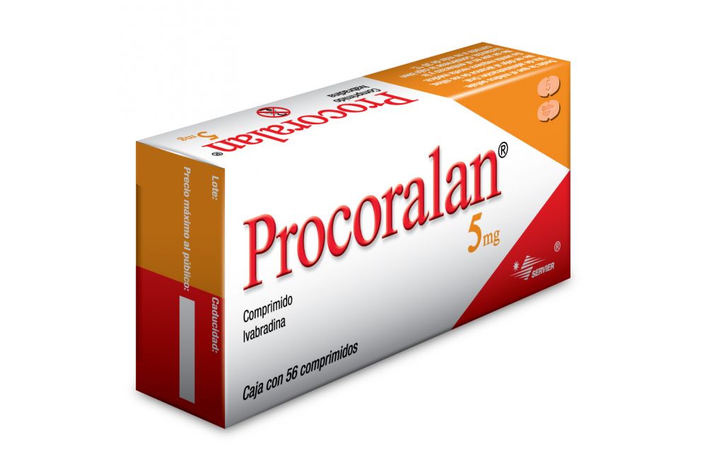 Procoralan 5 mg Caja Con 56 Comprimidos