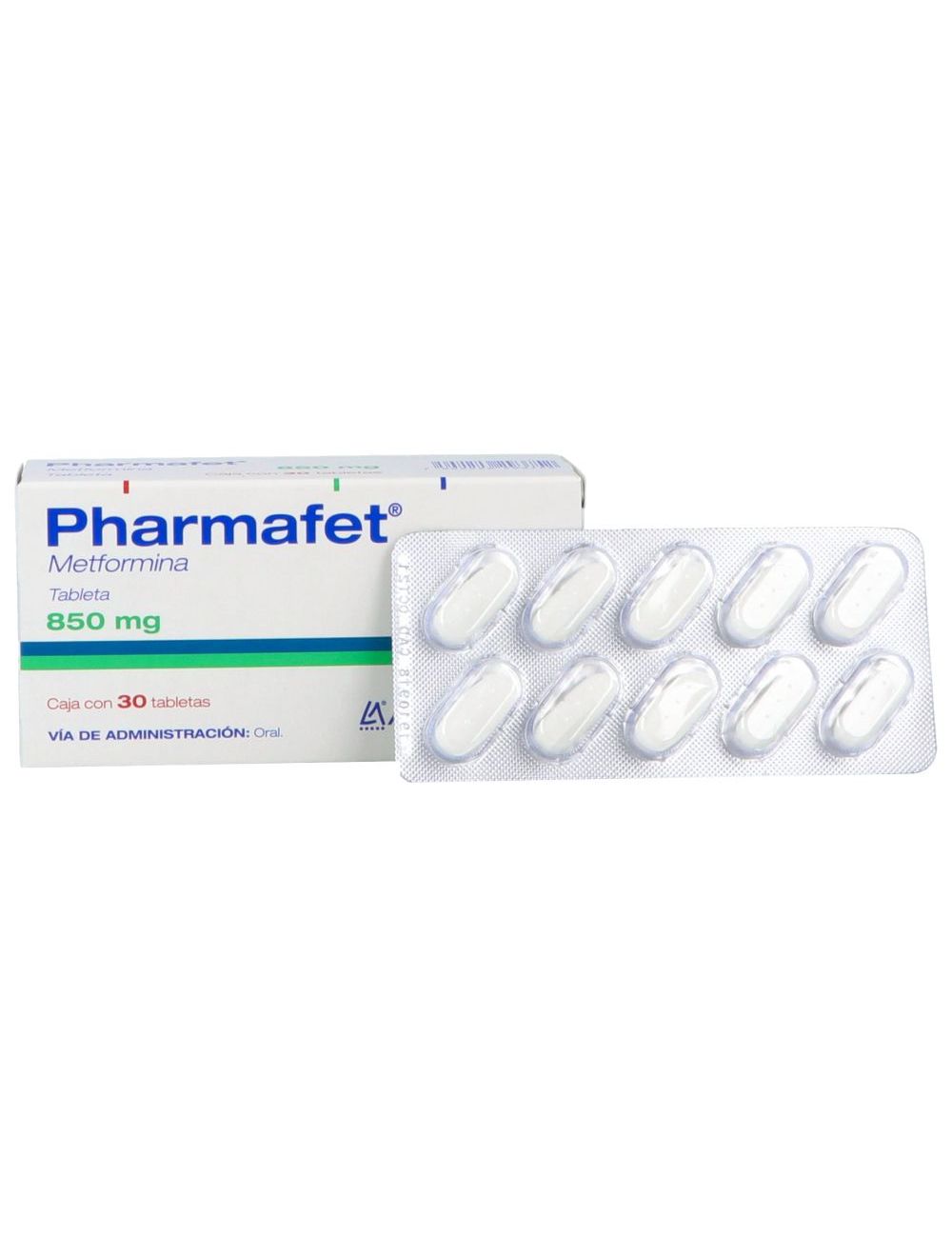 Pharmafet 850 mg Caja Con 30 Tabletas Pharmafet 850 mg Caja Con 30 Tabletas