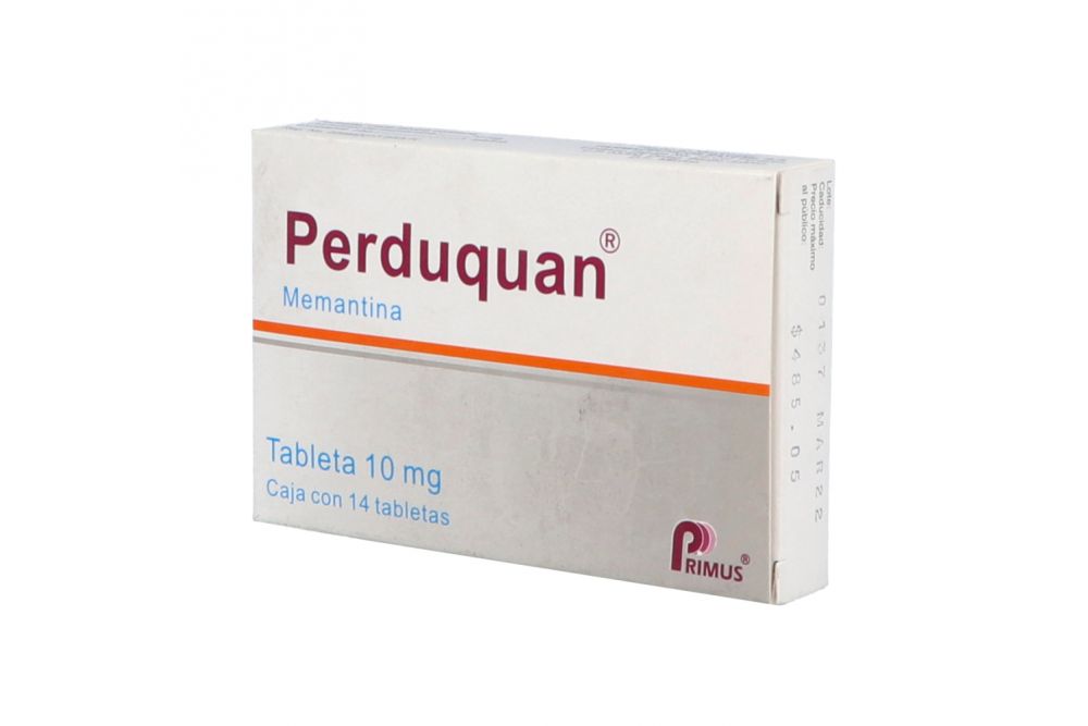 Perduquan 10 mg Caja Con 14 Tabletas