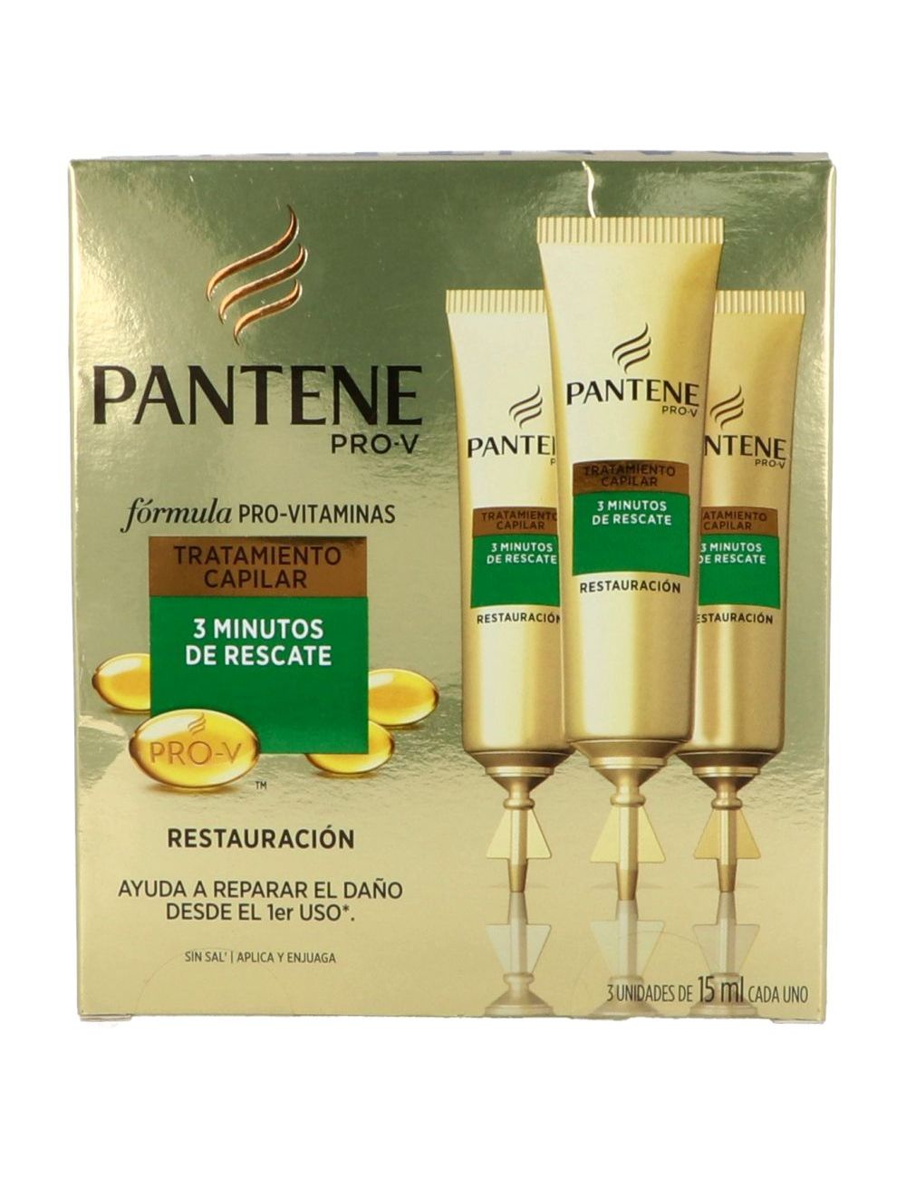 Pantene Pro-V Restauración Tratamiento Capilar Intensivo en Ampolletas