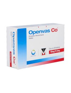 Openvas Co® 40 mg/12.5 mg (Olmesartán/Hidroclorotiazida) | 28 Tabletas | Menarini