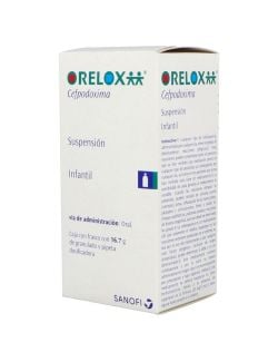 Orelox Suspensión Infantil Caja Con Frasco Con Polvo Para 100 mL RX2