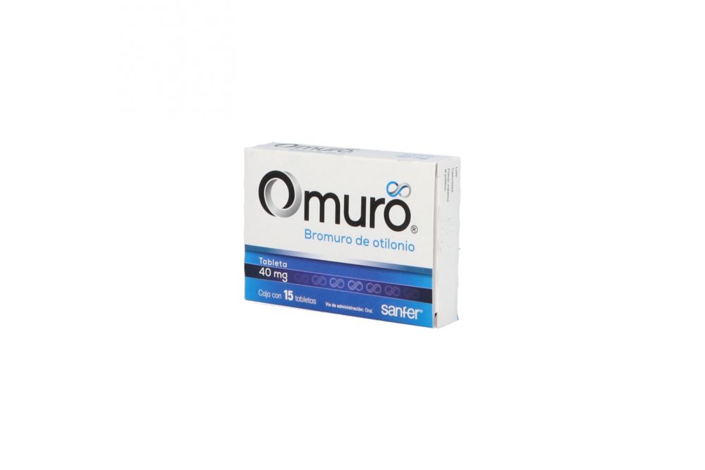 Omuro 40 mg Caja Con 15 Tabletas