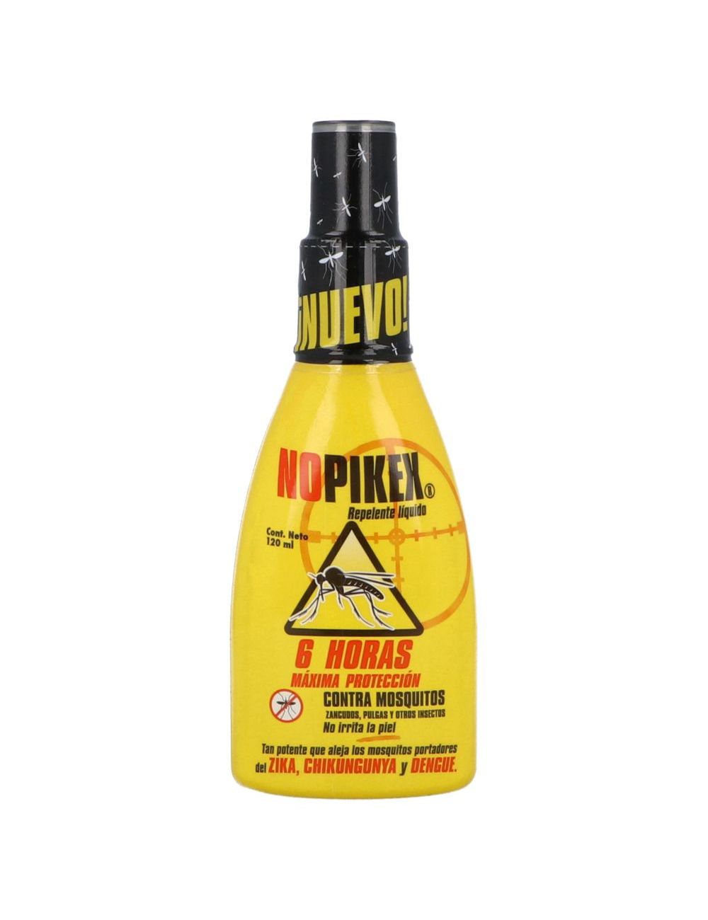 Nopikex Spray Líquido Repelente De Insectos Frasco Con 120 mL