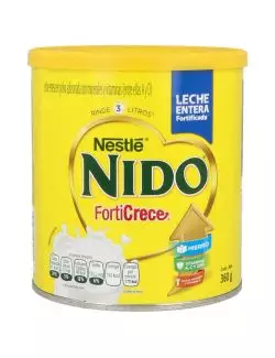 Nido Fortificada 360 g Lata Con Leche En Polvo