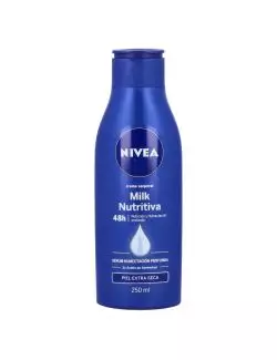 Nivea Milk Nutritiva Piel Extra Seca Botella Con 250mL