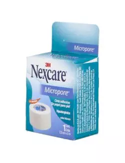 NEXCARE MICROPORE X 2.5CM 5M CAJA CON 1 PIEZA