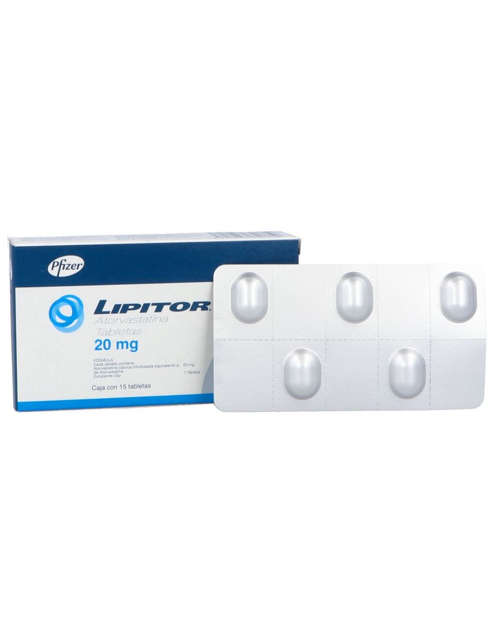 Lipitor 20 mg Caja Con 15 Tabletas Lipitor 20 mg Caja Con 15 Tabletas